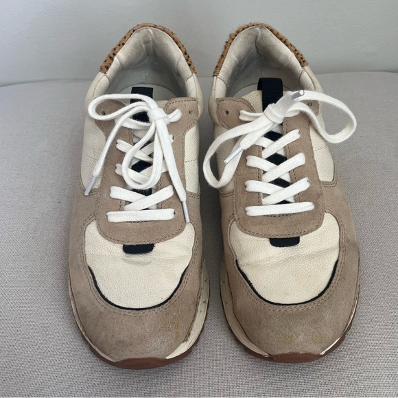 Women’s Madewell Tennis Shoes Size 8 Cheetah Print - Picture 2 of 14